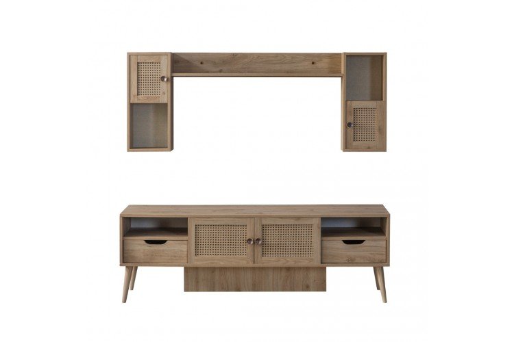 Hazeran Tv Ünitesi (Alt Blok +Üst Blok (2)+Raf)