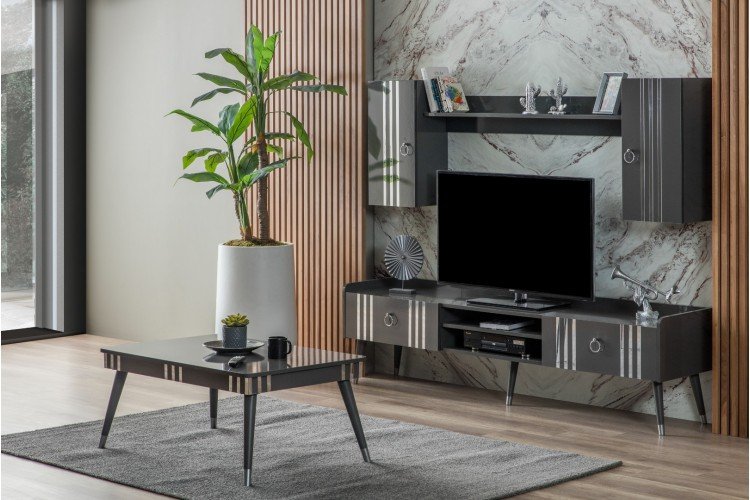 Lotus Orta Sehpa (Antrasit Gri)