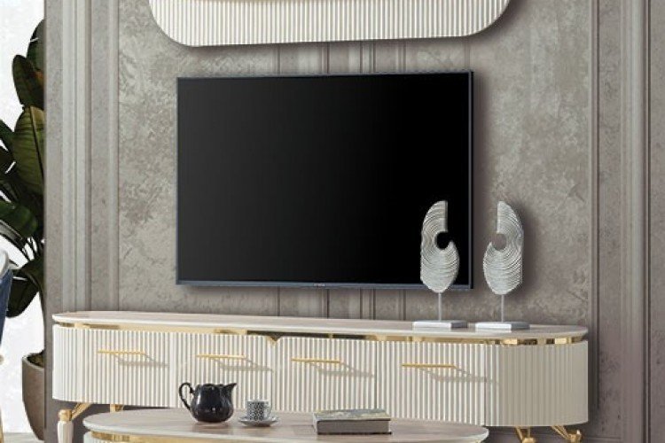 Alyans  TV Ünitesi (Aytaşı)  (TV sehpası+  üst raf)