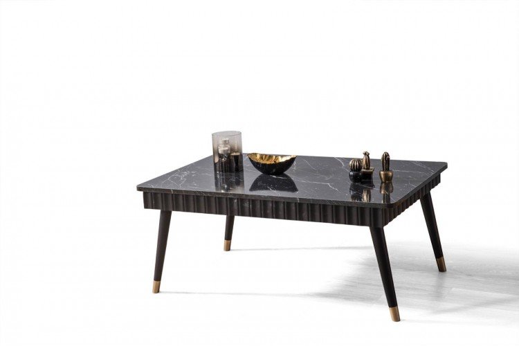 Valor Orta Sehpa (Siyah Mermer) 