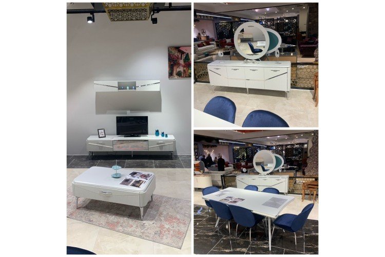 Zenn Orta Sehpa ( Sis Gri)