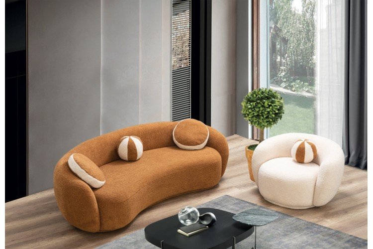 Teddy Wudy Salon Takımı (3+3+1+1)