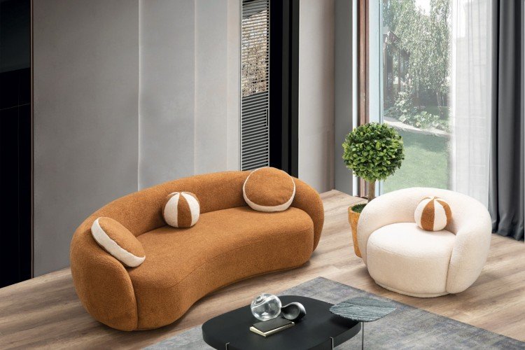 Teddy Wudy Salon Takımı (3+3+1+1)