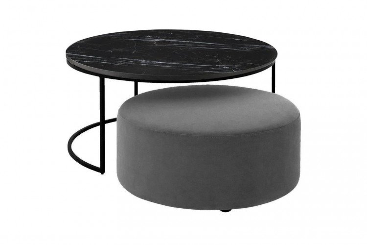 Twin Orta Sehpa (Siyah)