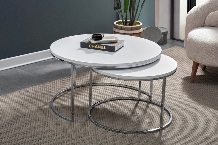 Vita Orta Sehpa (Gold/Krom)