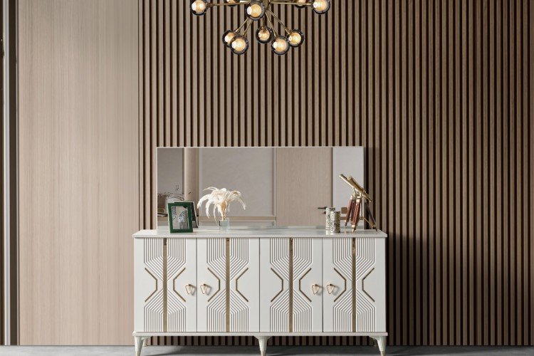 Kristal Yemek Odası Takımı