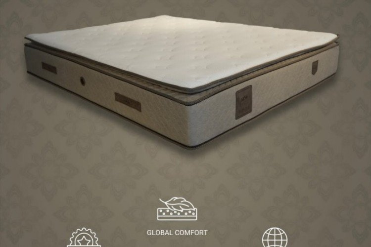 King Paket Yaylı 31 cm Yatak 160x200