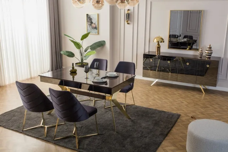 Lexus Yemek Odası Takımı (Ceviz)