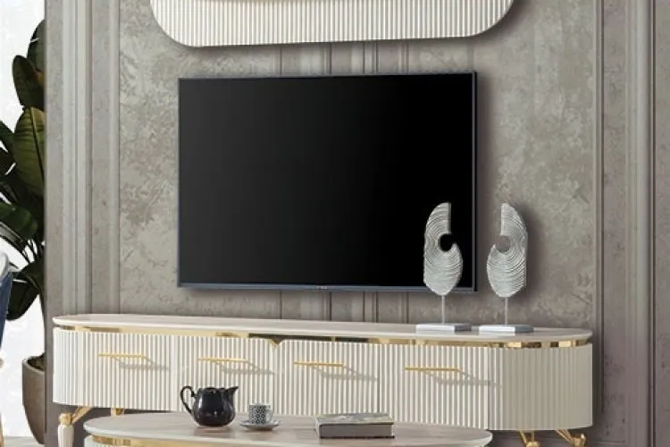 Alyans  TV Ünitesi (Aytaşı)  (TV sehpası+  üst raf)