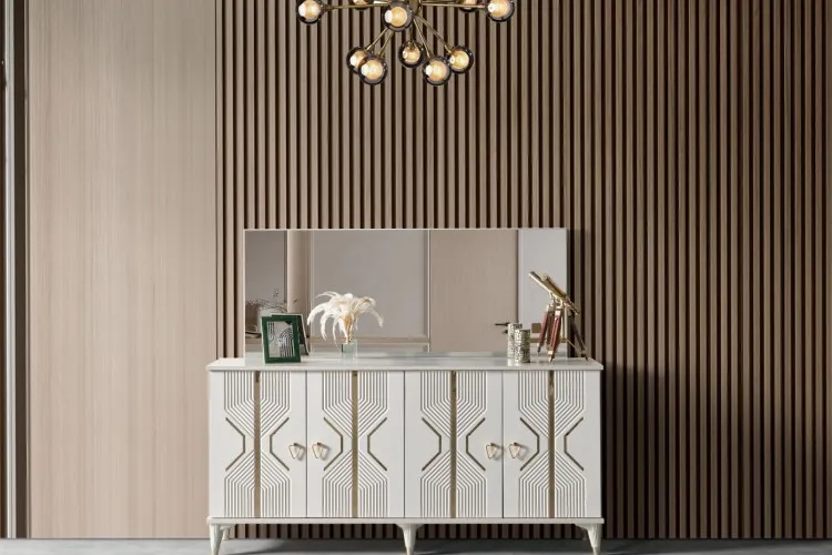 Kristal Yemek Odası Takımı