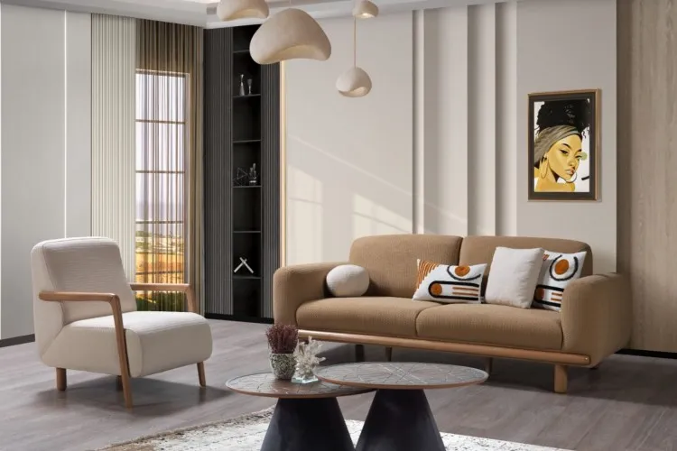 Lagos Koltuk Takımı (3+3+1+1)