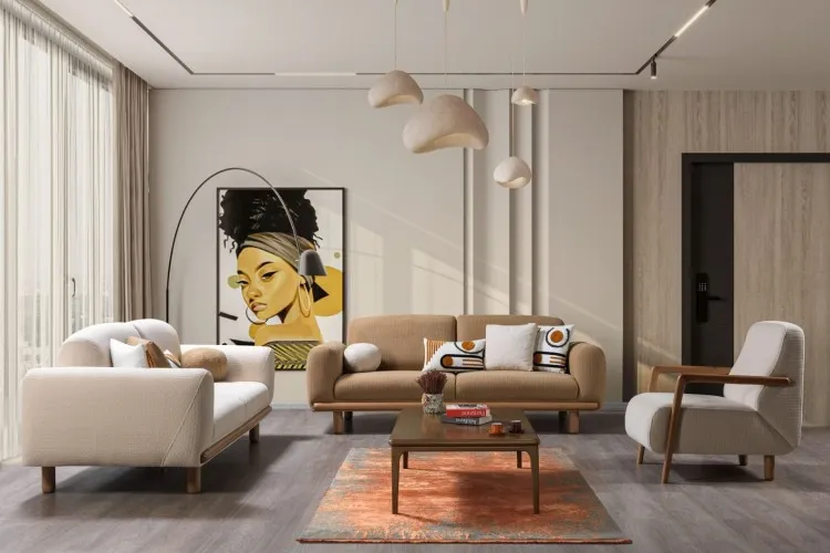 Lagos Koltuk Takımı (3+3+1+1)